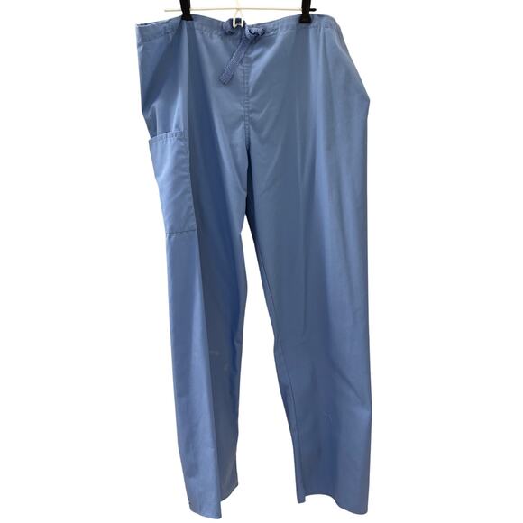 Blue Scrub Pants - Gently Used (M) - Picture 1 of 10